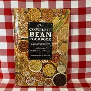 Vintage 1967 The Complete BEAN Cookbook by Victor Bennett Hardcover w Dustjacket